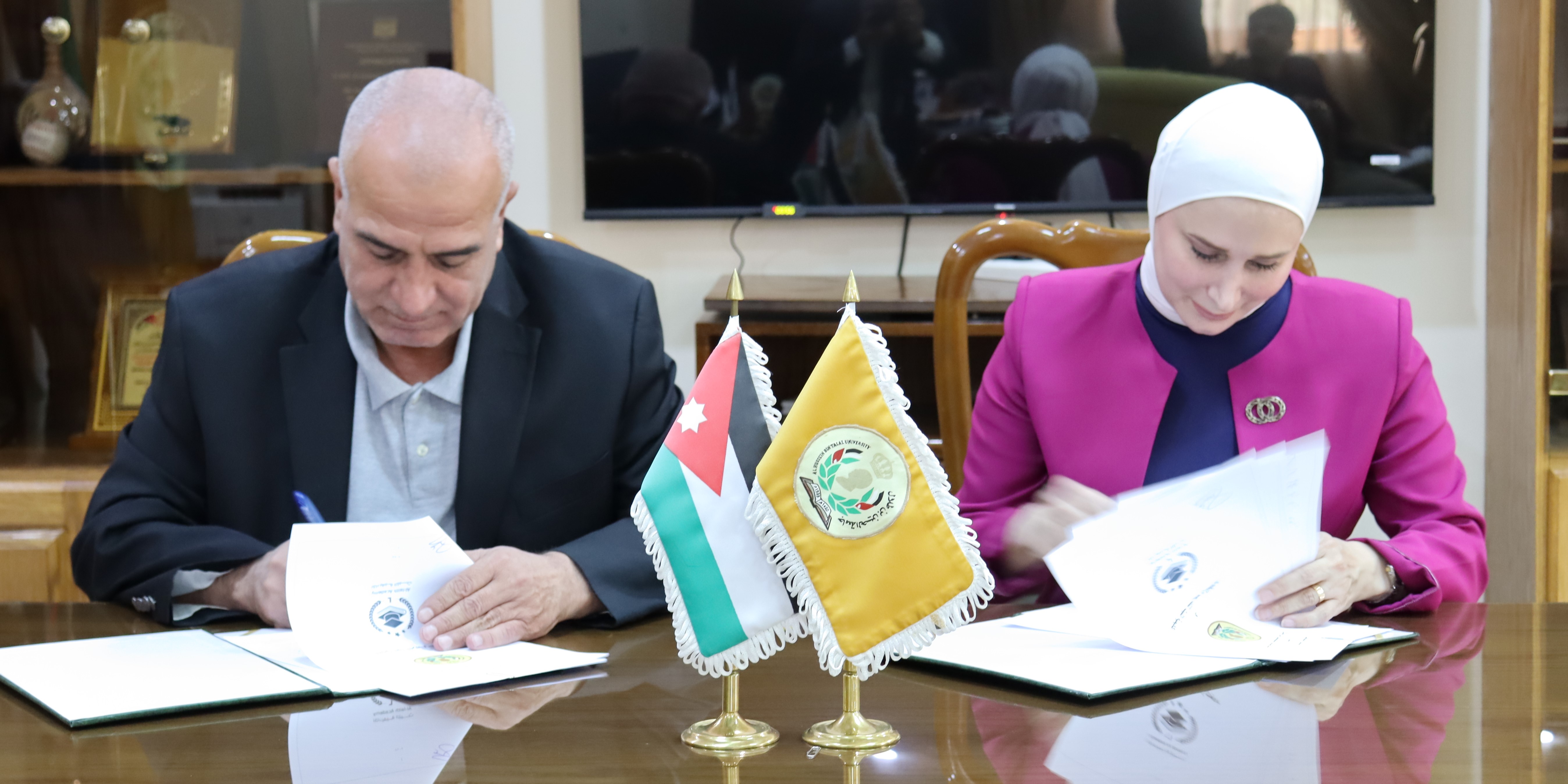  جامعة الحسين بن طلال توقّع مذكرة تفاهم مع أكاديمية الليث للتدريب والتطوير